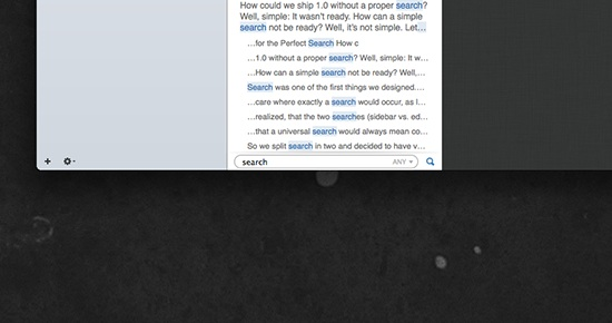 1-up: Looking for the perfect Search, pt. 2