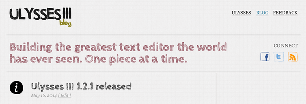 The New Ulysses Blog