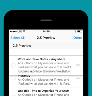 Use Idle Time to Organize Your Stuff