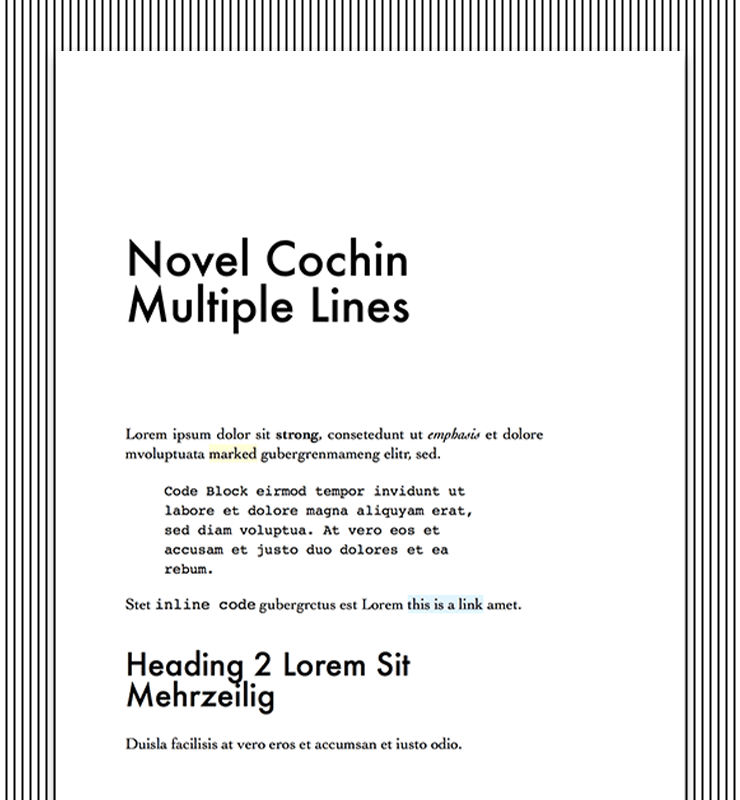 Novel Cochin